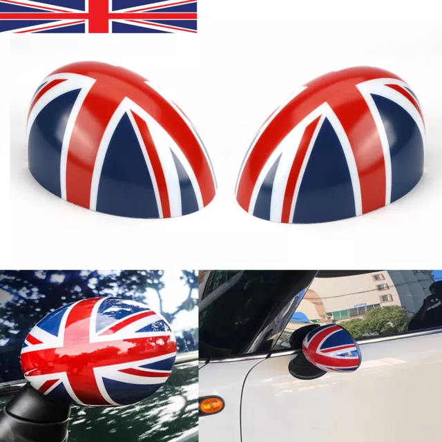 Mini wing mirror discount covers union jack