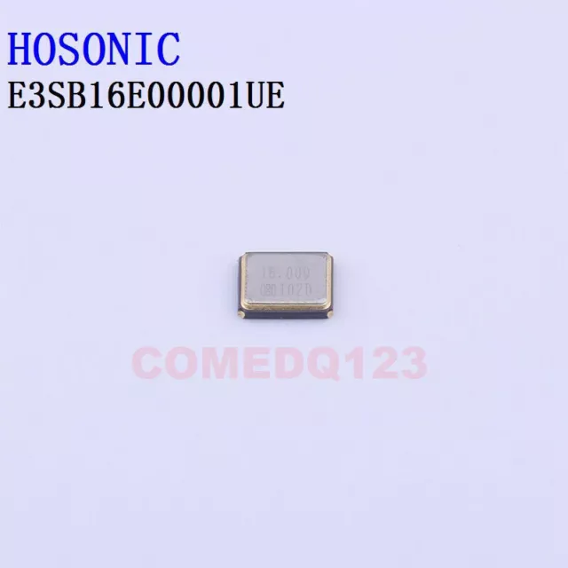 10PCSx E3SB16E00001UE 16MHz 20pF ±20ppm 3225-4P Crystals #E7