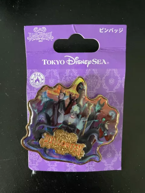 Tokyo Disney Sea Villains Happy Halloween Pin