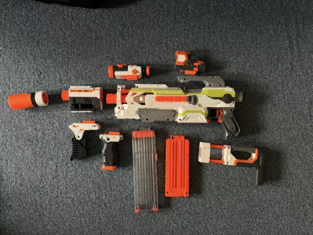 Nerf  N-strike modulus ECS 10 Blaster Kinder Spielzeug