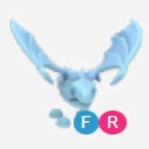 FR FROST DRAGON - ADOPT From ME Today! [FLY RIDE] – In-Game Pet