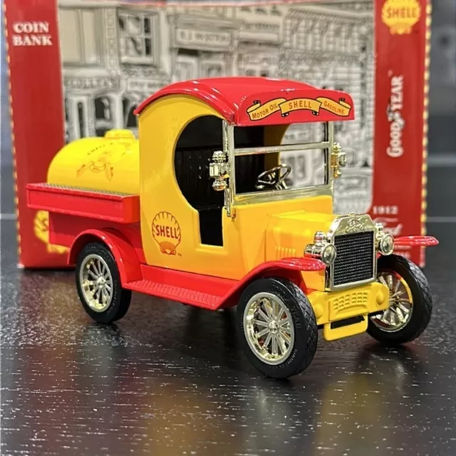 Shell Motor Oil Co. Vintage 1912 Ford Car Coin Bank
