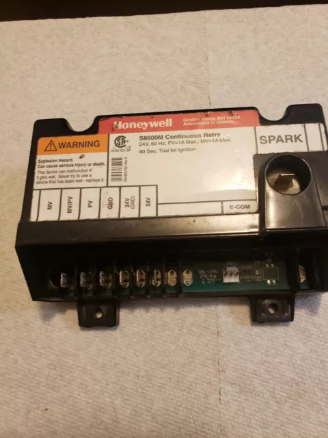 USED Honeywell Furnace Pilot Module Control Board S8600M FREE SHIPPING