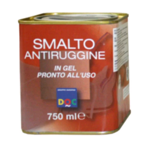 Smalto Antiruggine In Gel Grafite Famicaceo Doc Ml.750