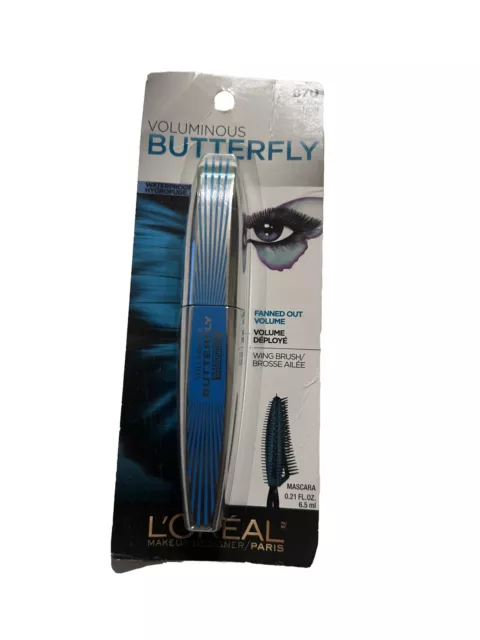 Loreal Voluminous Butterfly #870 Black  Waterproof Mascara