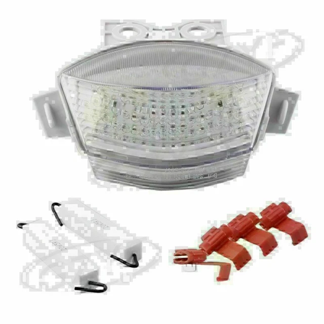 LED Tail Light with Turning Signals Lamp Clear Fit KAWASAKI NINJA 650R 2006 2007