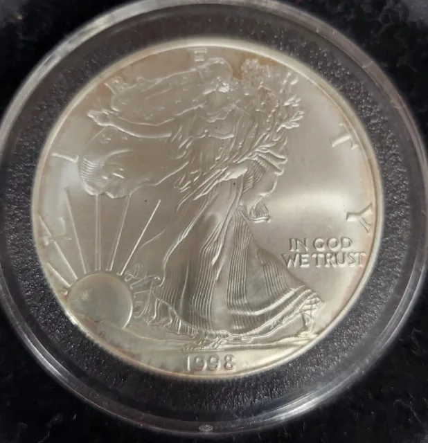 1989 $1 Walking Liberty American Silver Eagle Dollar (ES299)