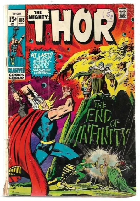 The Mighty Thor #188 GD/VG (1971) Marvel Comics