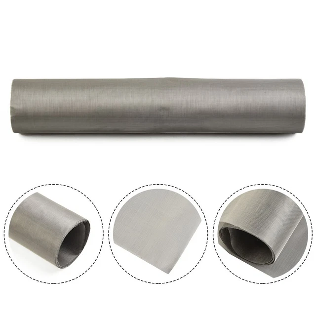 Filtre d'écran à fil tressé en acier inoxydable 304 durable et durable