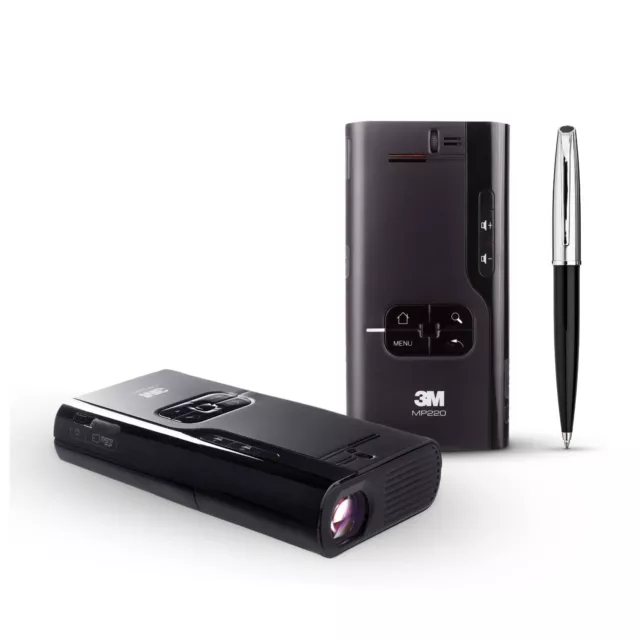 3M Mobile Projector Android Interface 2Gb Built-In Battery With Remote Control.