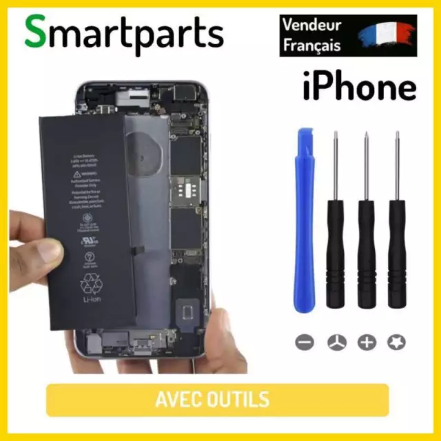 Batterie Interne Compatible Iphone 5 5C 5S Se 6 6S 7 8 Plus X Xr Xs Max 11 Pro