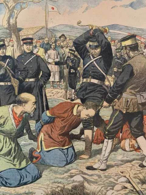 Le Petit Journal - Guerre Russo Japonaise - Represailles Japonaises   - 1905