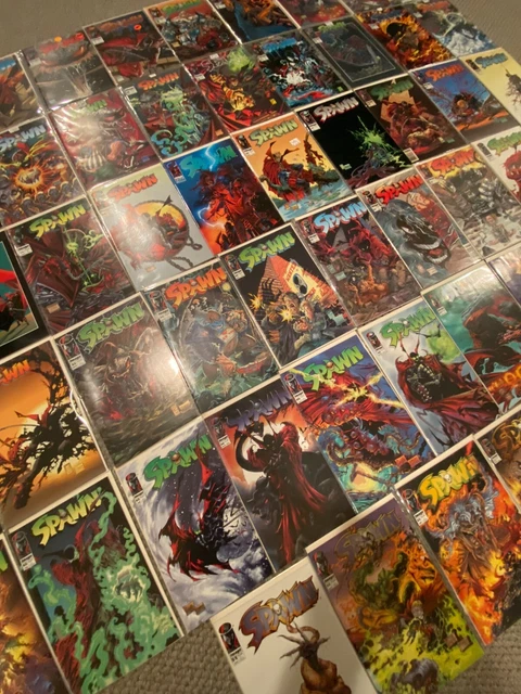Spawn Comics McFarlane Complete Run 1-55 + Bonus Books - Lot of 58 Comics