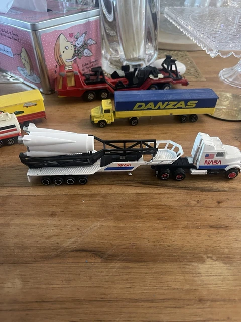 Majorette Série 600 - Camion Poubelle Containers - Échelle 1/87 (HO) - Boîte France