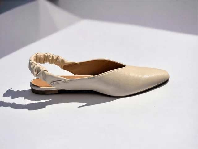 Circus by Sam Edelman Omina pointed to sling back flats tan women’s size 8