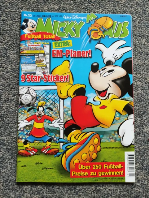 Micky Maus - Heft Nr. 22/2000 - (25.05.2000) - tlw. mit Extra