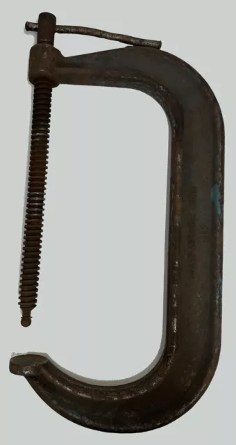 Wilton 412 Drop Forged Steel Square Throat Pattern C-Clamp