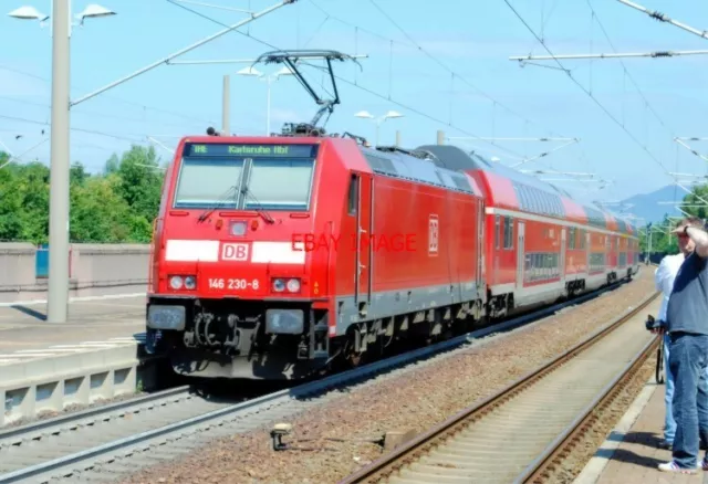 Photo  German Rly - 146 230   Db Adtranz Class 146.2 Bo-Bo No.146 230 At Achern