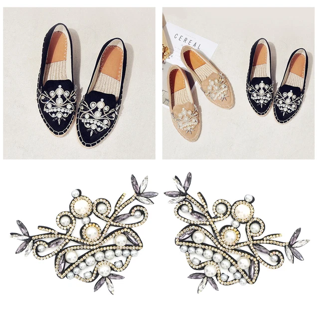 2 Stück Kristall Strass Schuhclips Hochzeitschuh Party Schuhanhänger
