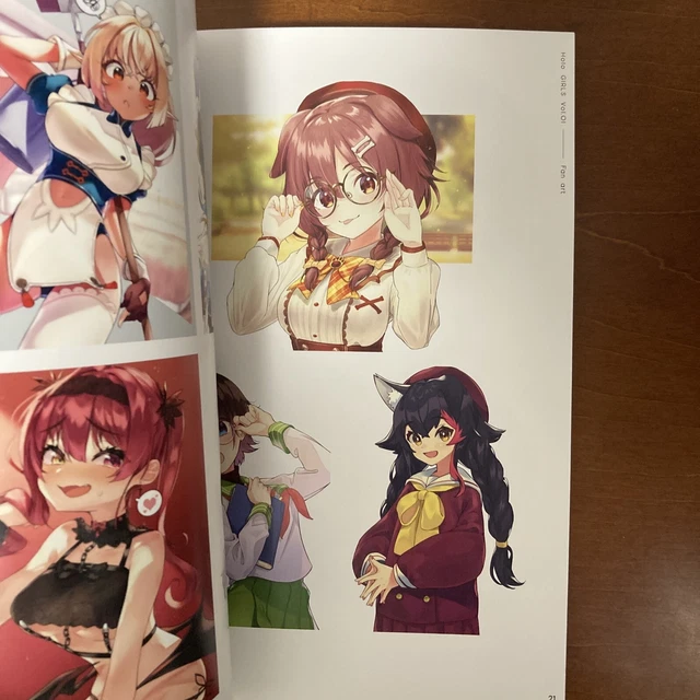 Holo GIRLS vol.01 [Tamezo Narita][OBSERVATION] Art Book Illustration 18