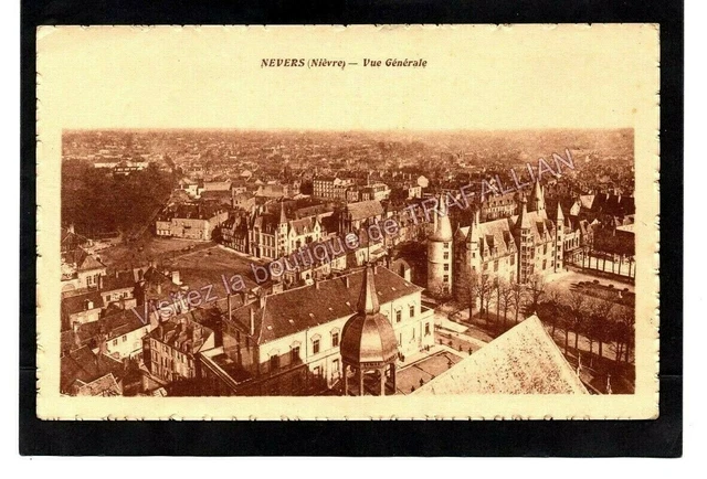 cpa 58 NEVERS - Vue générale