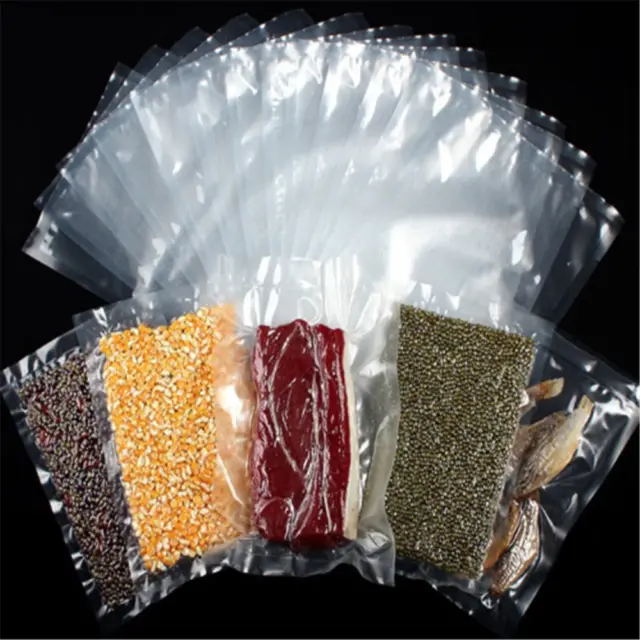 11"x16" 8"x12" 6"x10" Vacuum Sealer Bags Food Saver Sealing Machine Kitchen Bag