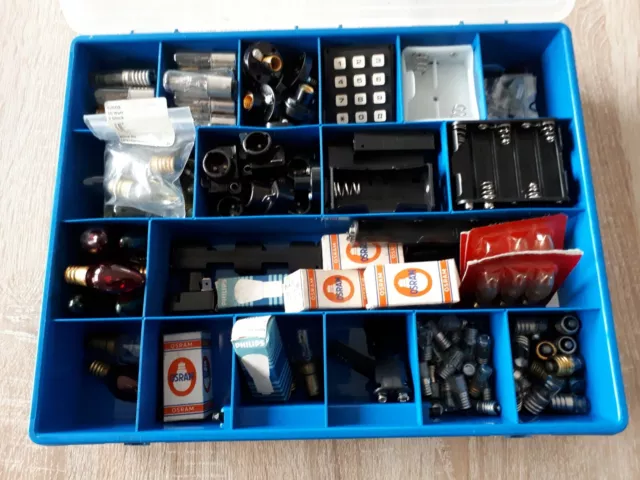Grandes ampoules ampoules compartiment à piles support de batterie lot