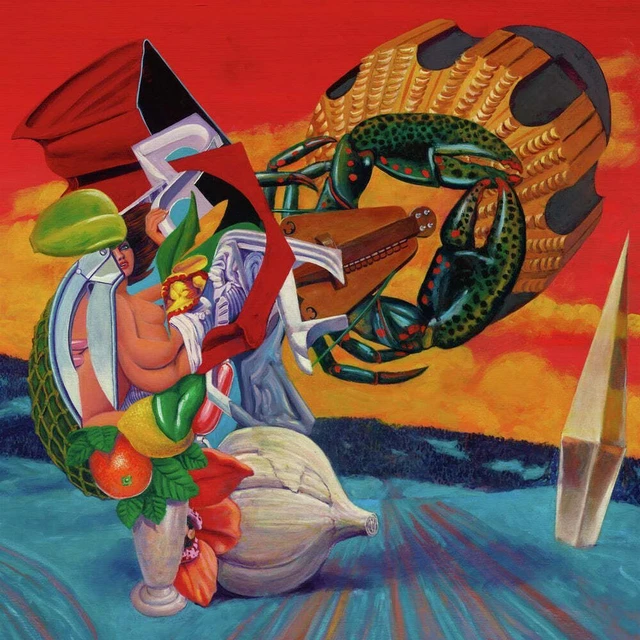 Mars Volta Octahedron transparent RED / YELLOW vinyl 2 LP NEW/SEALED