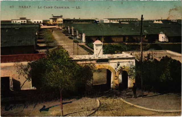 CPA AK MOROCCO RABAT - Le Camp Garnier (92635)