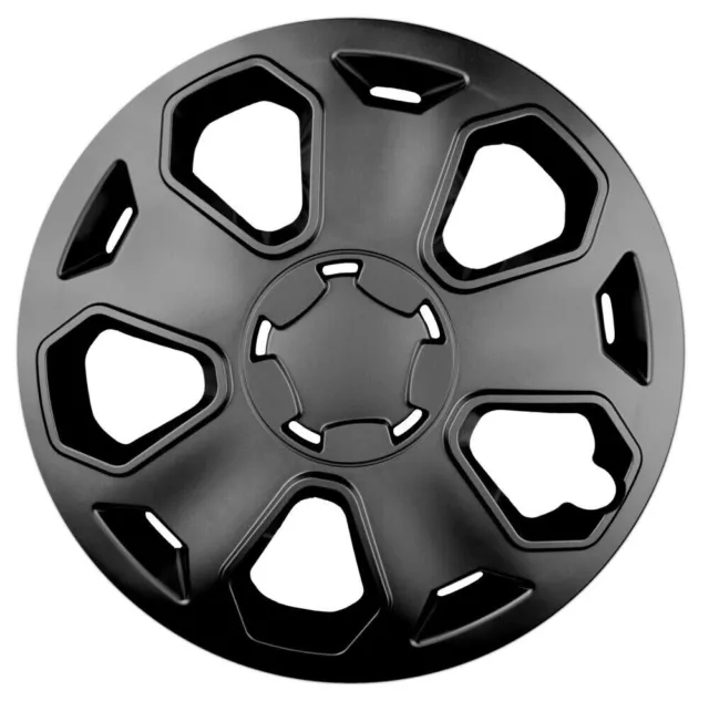 4x14" Wheel trims wheel cover fit Toyota Aygo - black 14"