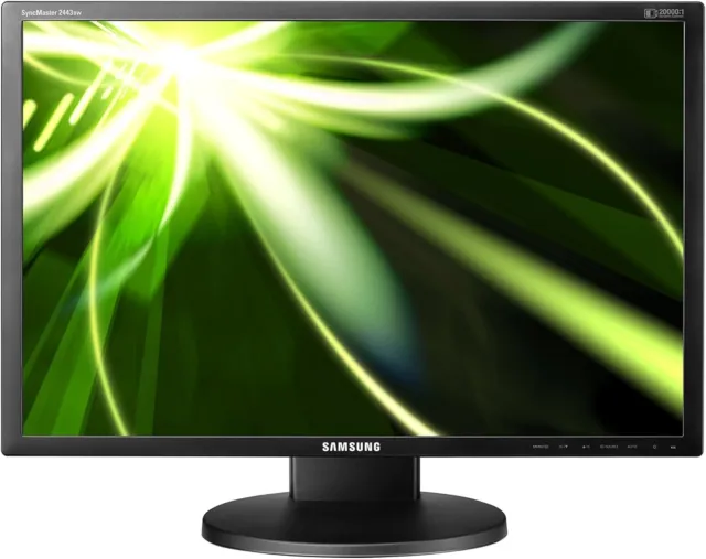 Monitor Samsung 24zoll SyncMaster 2443BW Widescreen 1920x1200 Monitor