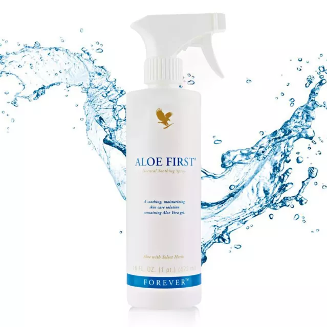 Forever Aloe First – Spray à l’Aloe Vera - Hydrate, Rafraîchit, Tonifie - 473 ml