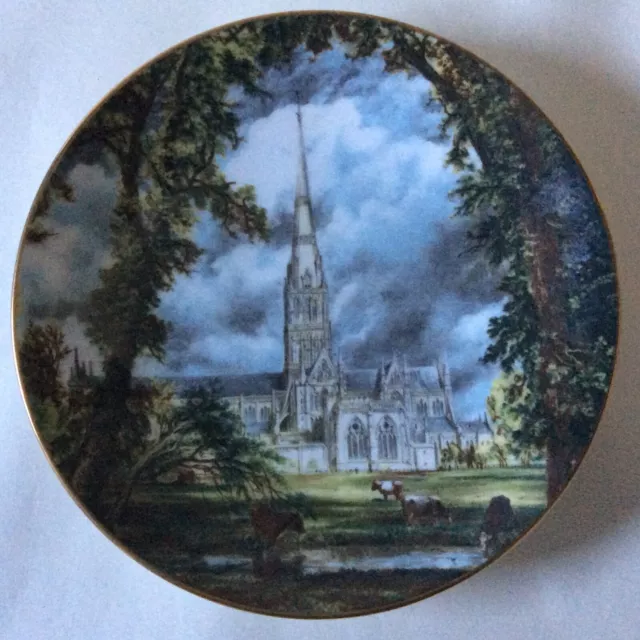 Decorative Plate Salisbury Cathedral