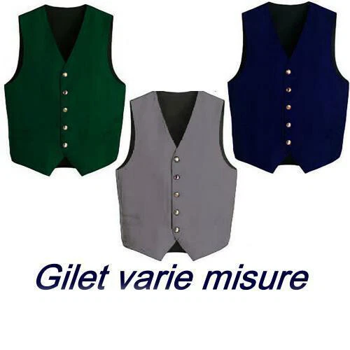 Gilet Panciotto uomo Bar Ristorante Sala albergo Cameriere Servizio tavoli