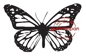 Gummiapan Gummistempel 11050304 - Schmetterling Flügel Fliegen Tier Natur klein