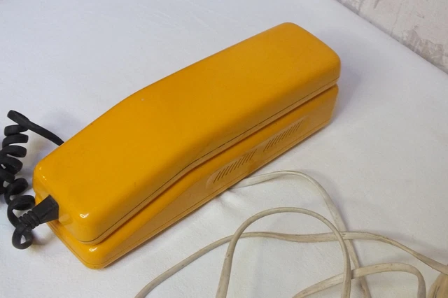 Vieux Téléphone Socotel Kaki à Touches, Le Vrai Son Du Passé, Années 80