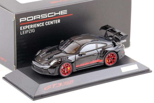 Modellino Spark 1:43 Porsche 911 992 S/T Coupé, Colore Nero/GT Argento, Edizione Limitata
