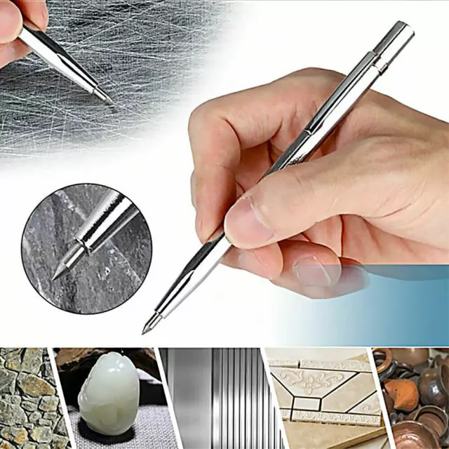 Carbide Scriber Pen Engraving Tool Metal Glass Concrete Jewelry Marking