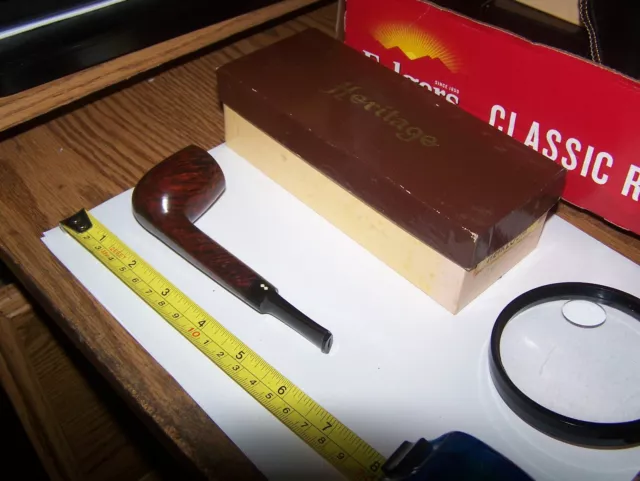 Heritage Heirloom Pipe Unsmoked Nib 04 Billiard 1960'S Kaywoodie Top Line Pipe Heritage Heirloom Pipe Unsmoked Nib 04 Billiard 1960'S Kaywoodie Top Line Pipe