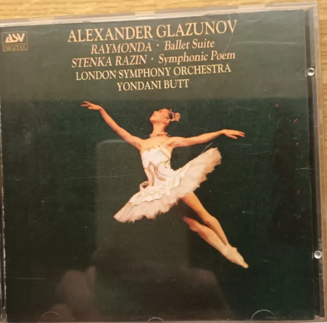 ALEXANDER GLAZUNOV - Raymonda Suite, Op.57a; Stenka Razin (CD 1987) LSO Butt.
