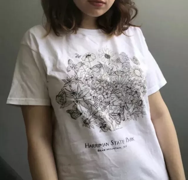 Harriman State Park - Bear Mountain, NY - New York Graphic Floral Nature Tee