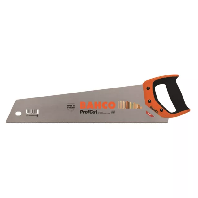 Bahco PROFESSIONAL PRECISION HAND SAW PC-20-PRC 500mm 9/10 TPI Hardpoint Teeth