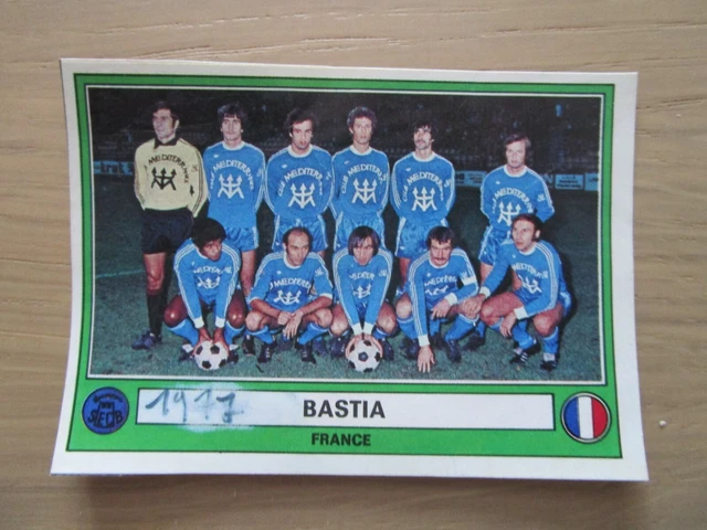 Rare set complet images Panini de l'équipe du FC NANTES / FCNA 1977 / 1978