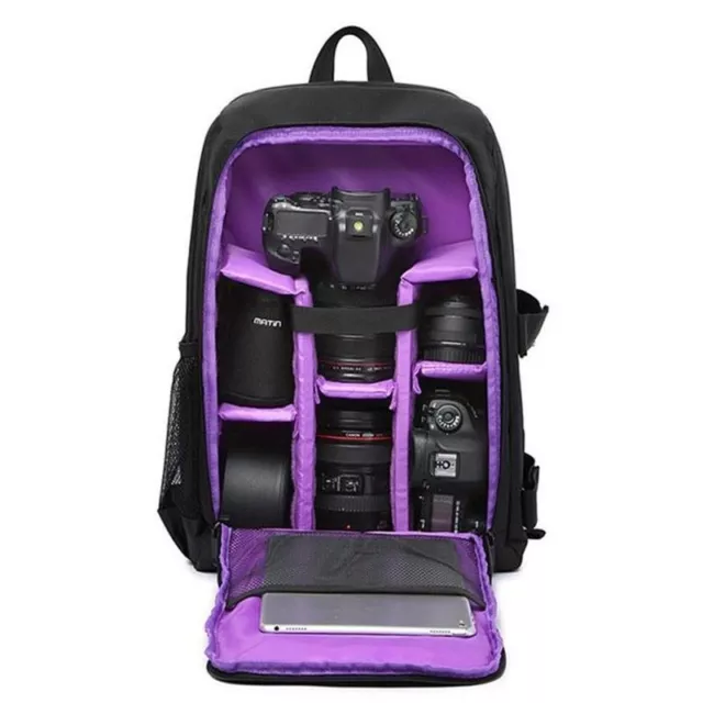 Waterproof Backpack Outdoor Video Digital Camera Bag For Nikon Canon DSLR Lens