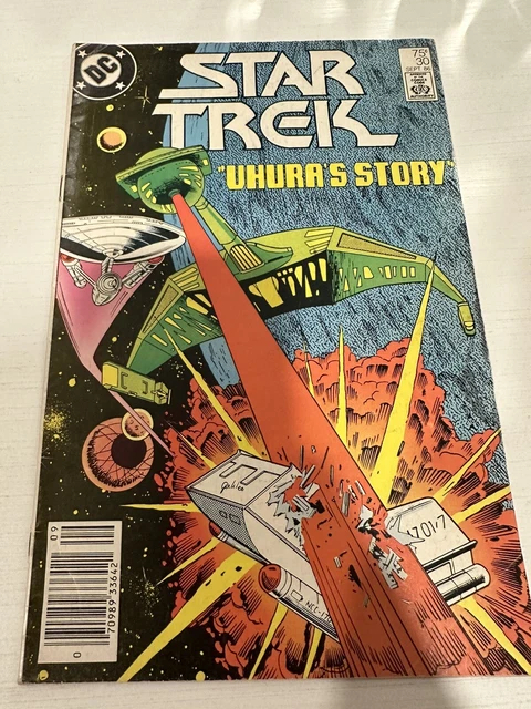 Star Trek #30 Uhura's Story Sept 1986 DC comics