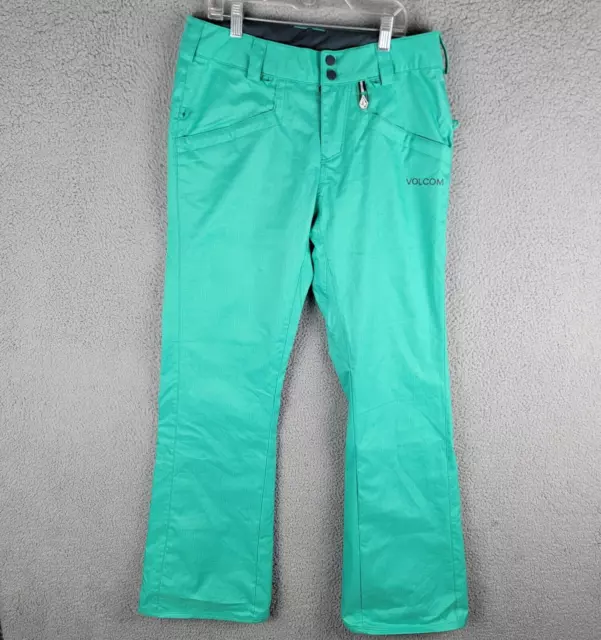 Volcom Women’s Logic Snowboard Snow Pants Winter Ski Size Small modern straight