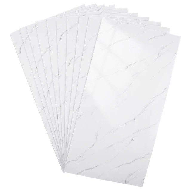 10 pezzi carta da parati autoadesiva carta da parati anti-olio-backsplash adesivi per