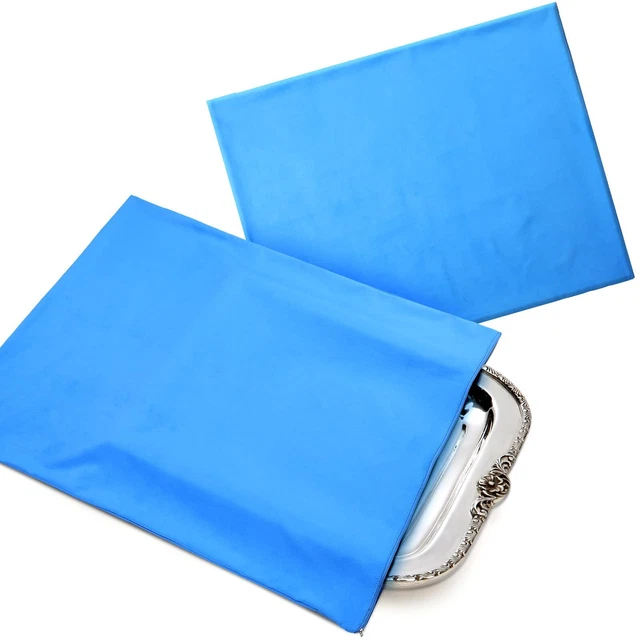 Zippered Silver Storage Bags - Anti Tarnish Silver Keeper Bagn