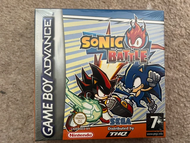 Mode d'emploi Nintendo GameBoy Advance Sonic Battle