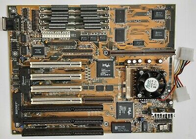ASUS p/i-p55tp4n Socket 7 ISA + scheda madre Intel Pentium 120 MHz + 32mb Edo-RAM